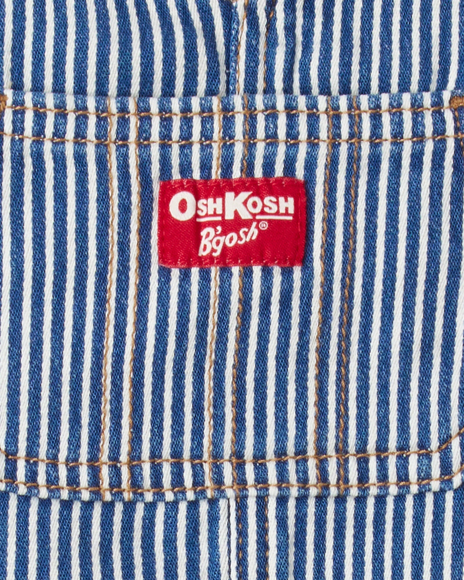 Set dos piezas, jumper jean a rayas y remera de algodón acanalado Sin color