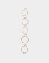 Pulseras Flexibles Sets Multi Cadenas Pulseras Flexibles Sets De Metal - Dorado
