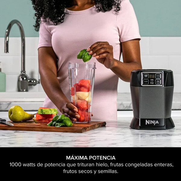 Licuadora Ninja 2en1 Con Vaso Idividual Bn495eu LICUADORA NINJA 2EN1 BN495EU