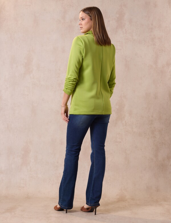 Blazer Manga Frunces VERDE