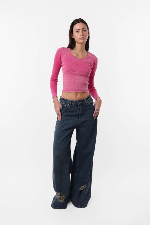 Top Layos Rosa
