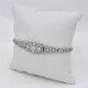 Pulsera Antigua En Oro 18K, Brillantes Y Diamantes Pulsera Antigua En Oro 18K, Brillantes Y Diamantes