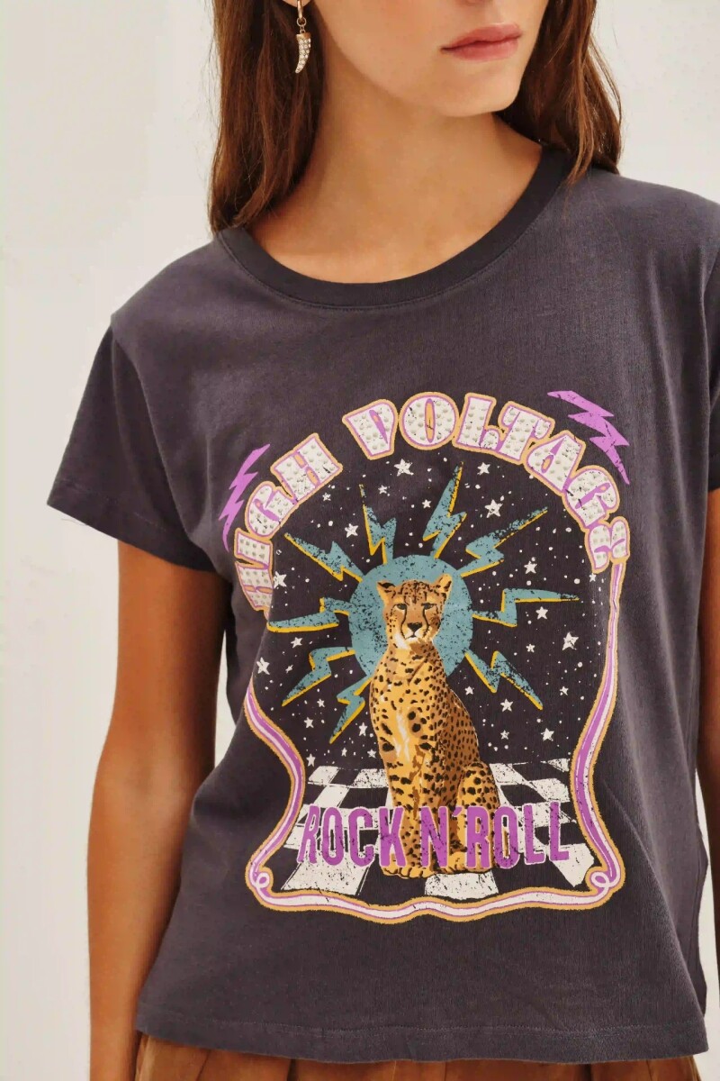Remera Panther Rock Azul