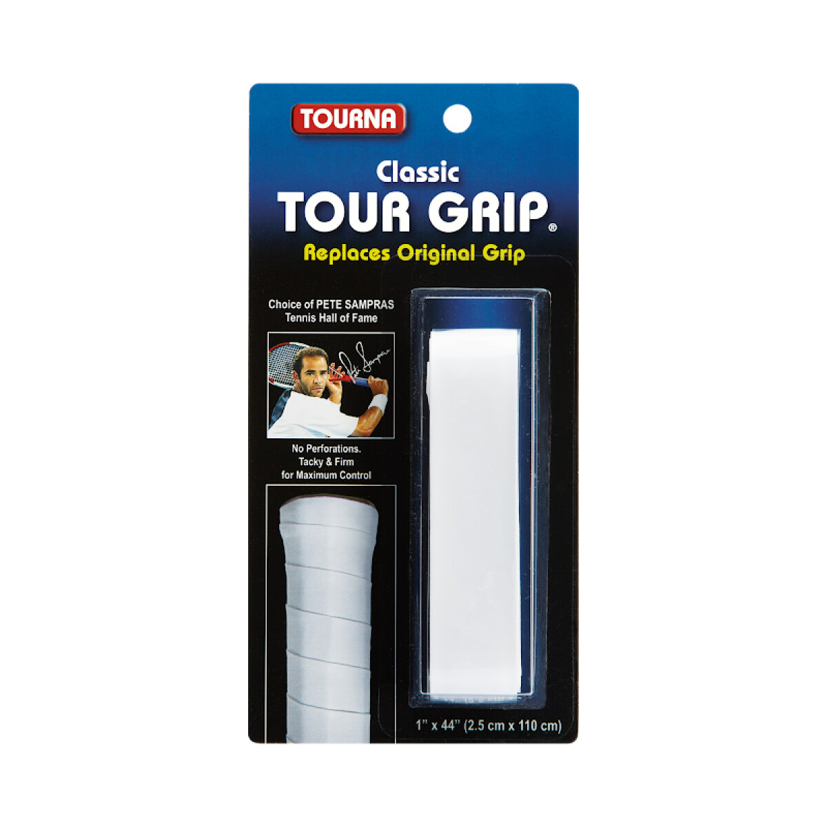 Grip Para Raqueta De Tenis Tourna Tennis Classic Tour Grip - Blanco 