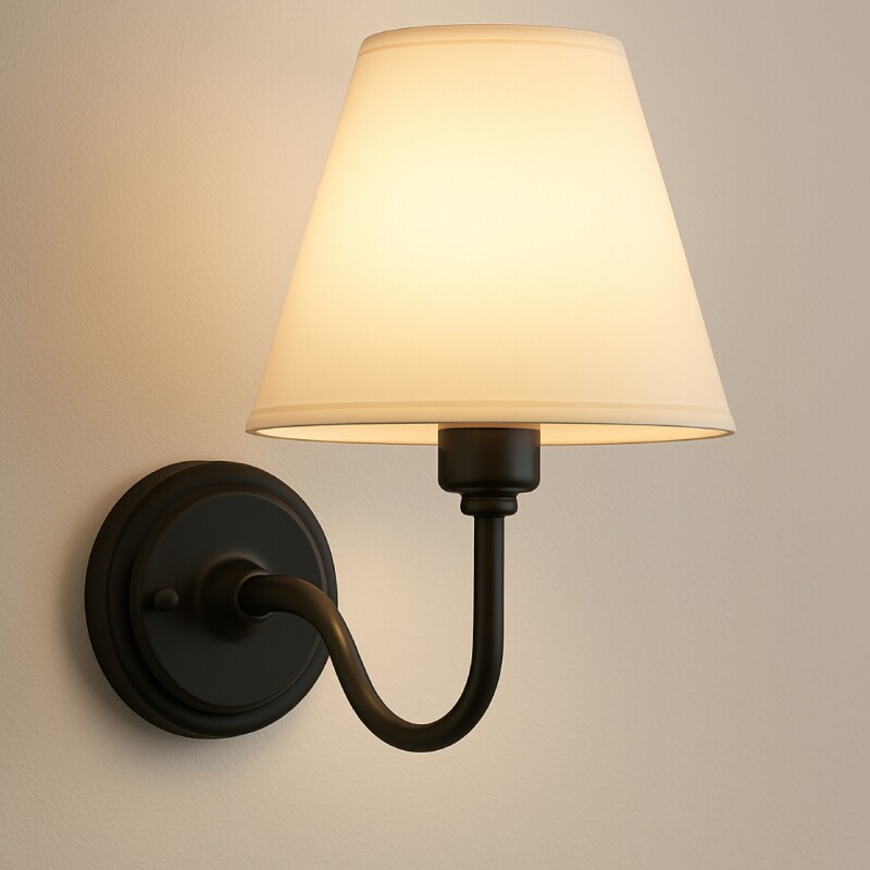 Lampara de Pared Classic Artefacto Para Pared Classic Negro