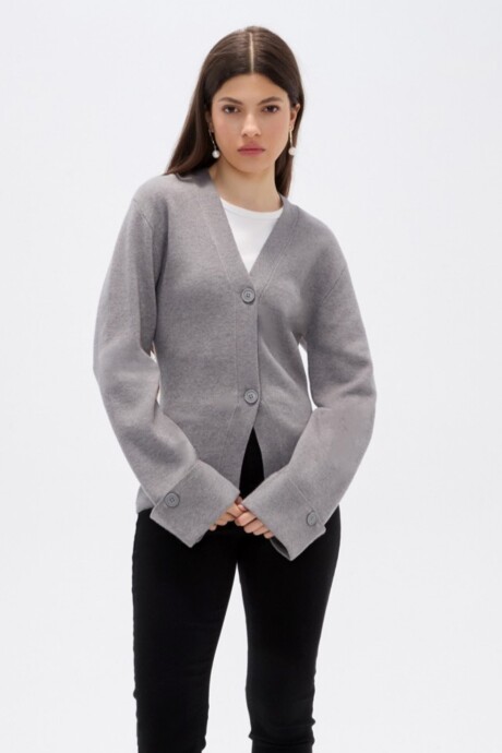 Saco Opal Gris Melange Medio