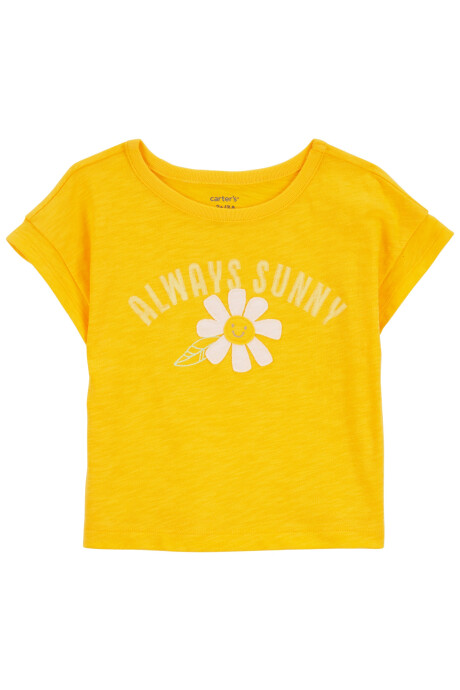 Remera de algodón, manga corta, estampada Remera de algodón, manga corta, estampada