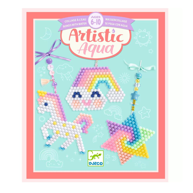 Crear Llaveros Arcoíris Artistic Aqua Djeco Crear Llaveros Arcoíris Artistic Aqua Djeco