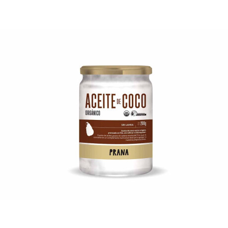 ACEITE DE COCO ORGANICO PRANA 200ML ACEITE DE COCO ORGANICO PRANA 200ML