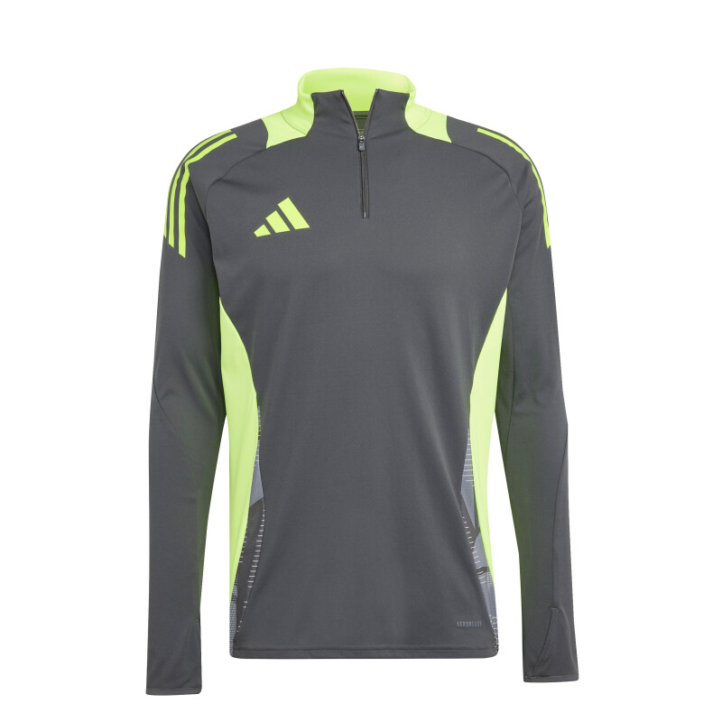 Buzo de Hombre Adidas Entrenamiento Tiro 24 Gris - Amarillo Lima