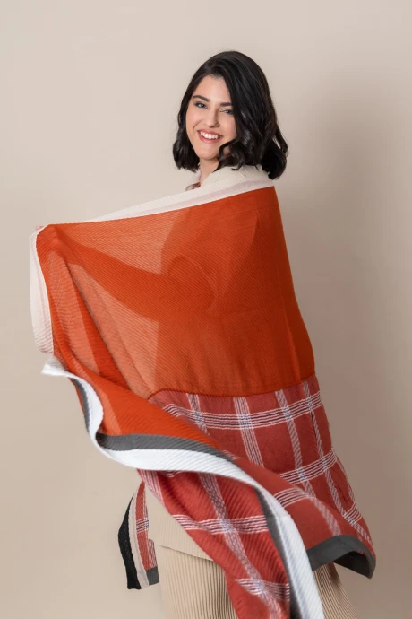 PASHMINA MIRNA Terracota