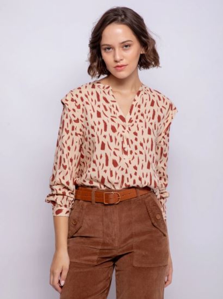 BLUZA ALLIE KINDU - CANELA 