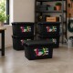 Set x5 Caja organizadora 30lts NEGRO
