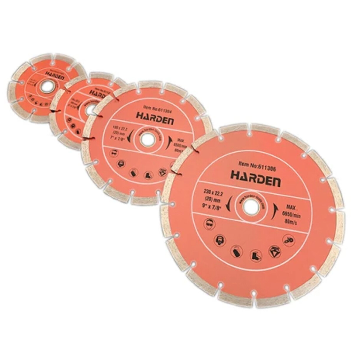 DISCO DIAMANTADO 4 1/2”CORTE SECO HARDEN ++ - N/a 