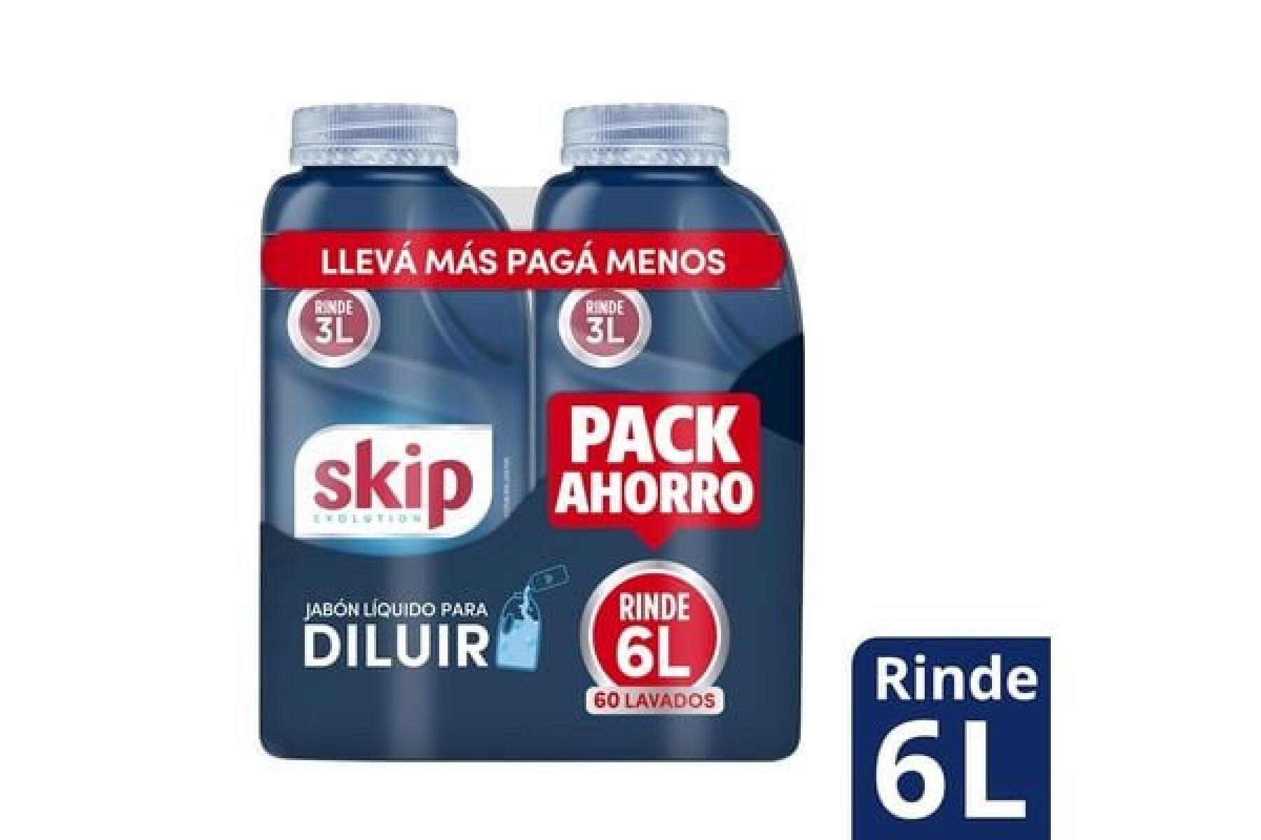 SKIP PACK X2 PARA DILUIR 500ML 