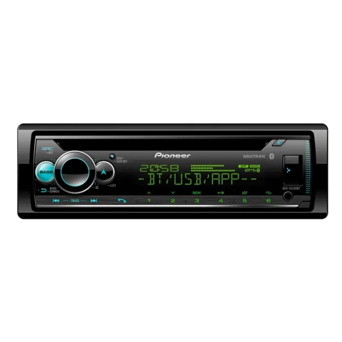 Autoradio Pioneer DEH-S5250BT Bluetooth USB CD Spotify Smart Sync 