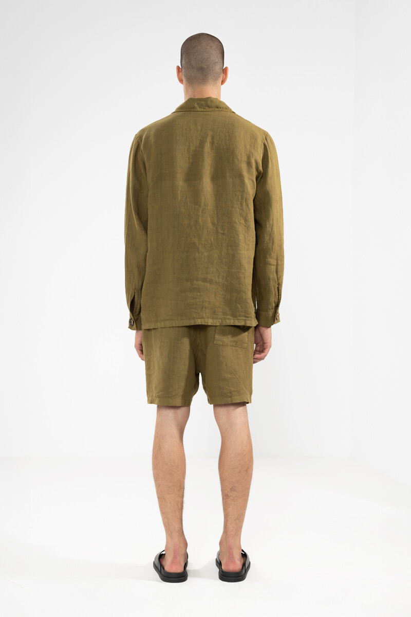 PREMIUM LINEN SHORTS Oliva Pol