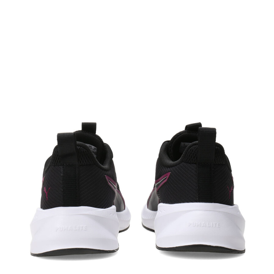 Championes de Niña Puma Flyer Lite 4 Junior Negro - Violeta