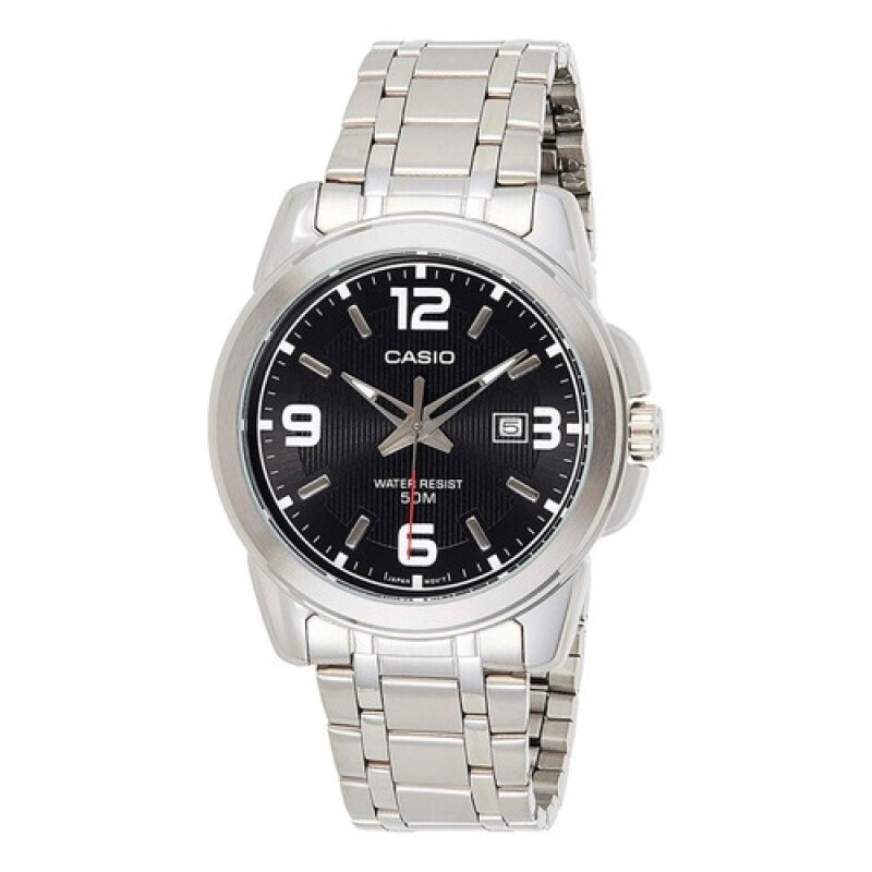 Reloj Análogo Casio MTP-1314D Resistente Al Agua Para Hombre Diseño Elegante Y Funcional Negro