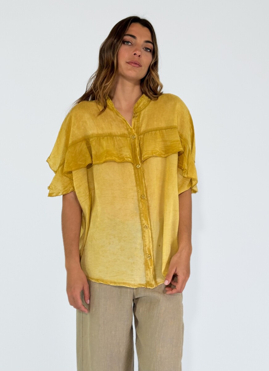 CAMISA SISTINA - AMARILLO 