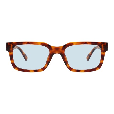 Lentes de Sol Chilli Beans Bristol Animal Print - Azul