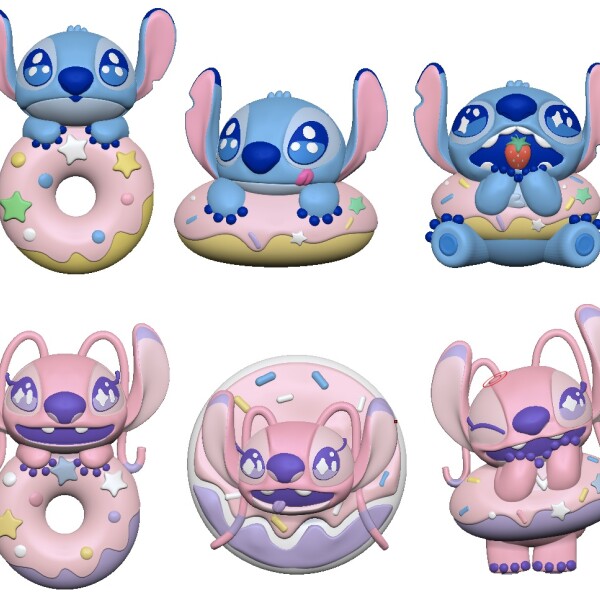Blind box dinner party Stitch Blind box dinner party Stitch