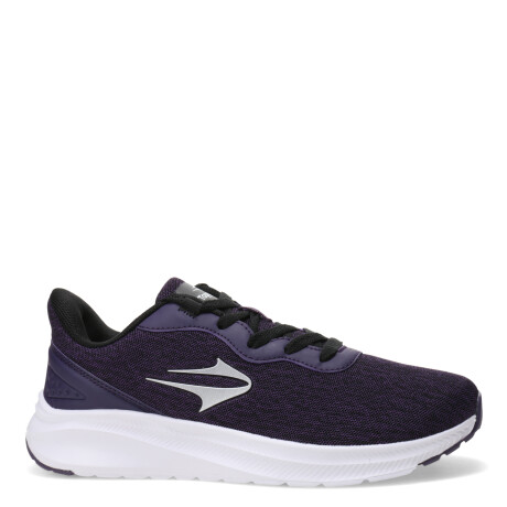 Championes de Mujer Topper Core Running Violeta - Negro - Gris