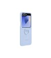 Galaxy Z Flip6 Silicone Case w Ring Blue