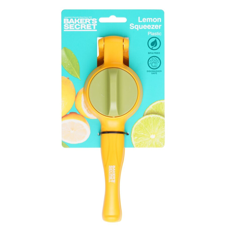 Exprimidor Manual de Limon de Plástico Baker's Secret Exprimidor Manual de Limon de Plástico Baker's Secret