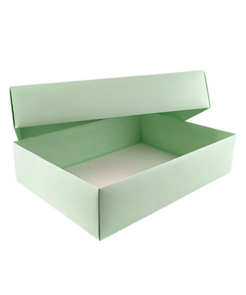 Caja eco 08 - 20x30x9 cm. VERDE AGUA