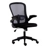 Silla Oficina Weir Ergonómica Giratoria para Escritorio Negro