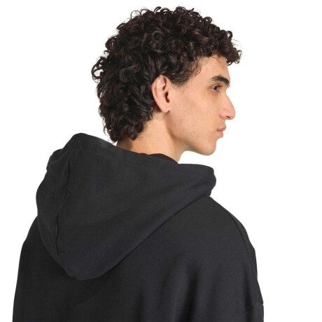 Abrigo Trefoil Hoody de Hombre negro