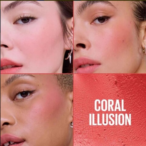 Rubor mousse Cloudtopia Maybelline Tono 05 Coral Illusion