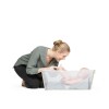 Set Baño Stokke Flexibath Plegable con reposera Transparente y Biege
