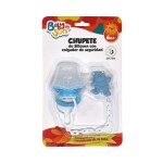 BABYSUN CHUPETE SILIC AZUL C/PRENDEDOR única