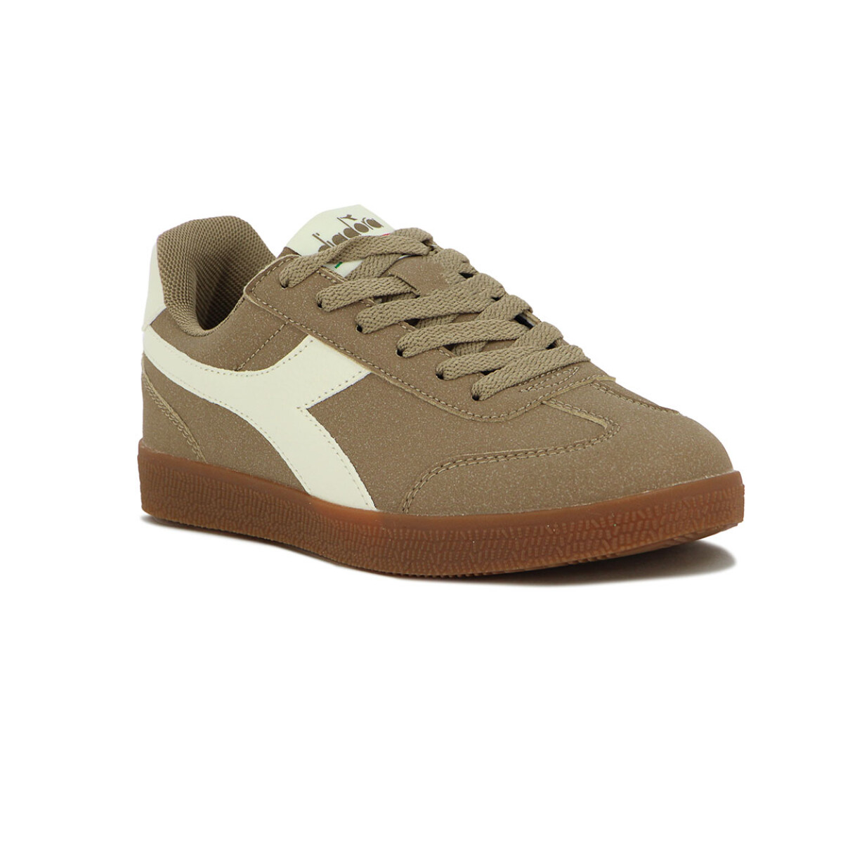 Championes Diadora Bamtelo Mujer - Marron-beige 