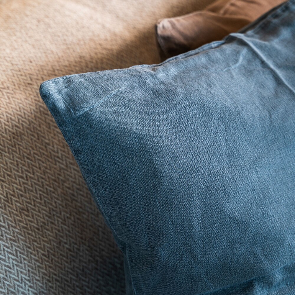Almohadón lino denim Almohadón lino denim