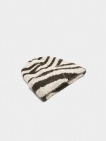 Gorro Estampado Animal Con Dobladillo multicolor