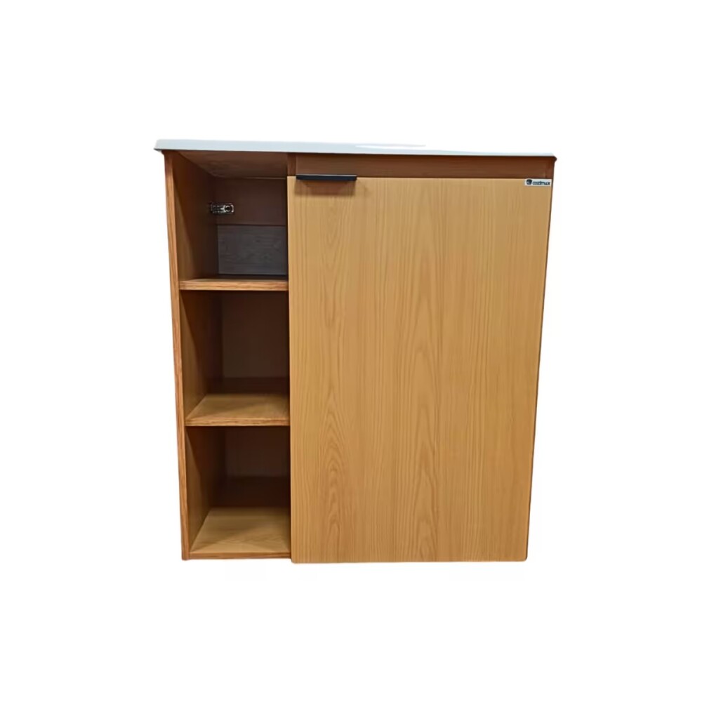 Mueble de baño suspendido Hortensia Jequitibá 62 cm con Bacha de resina Mueble De Baño Suspendido Hortensia Jequitibá 62 Cm Con Bacha De Resina