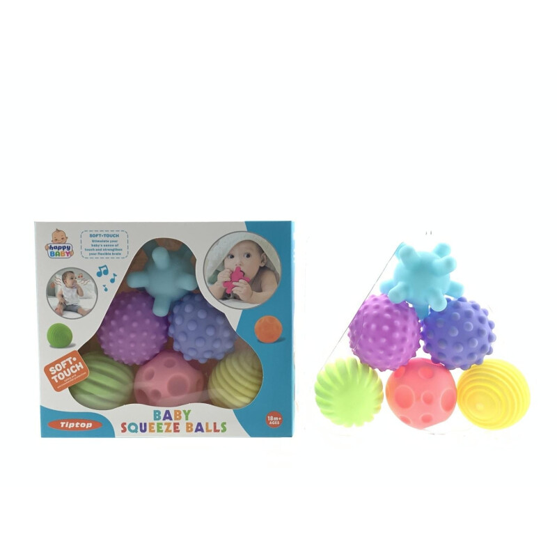 Pelotas Sensoriales Montessori Pastel Pelotas Sensoriales Montessori Pastel