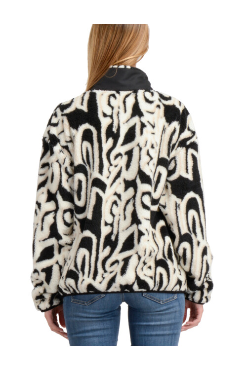 Campera O'Neill California Neo-Vintage Blanco/Negro