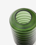 Jarrón Bunce de vidrio reciclado verde 19,5 cm