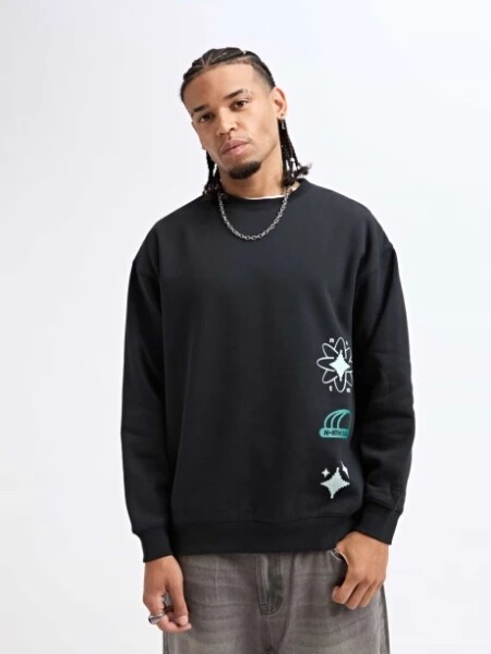 BUZO N.SAILS 11011 NEGRO