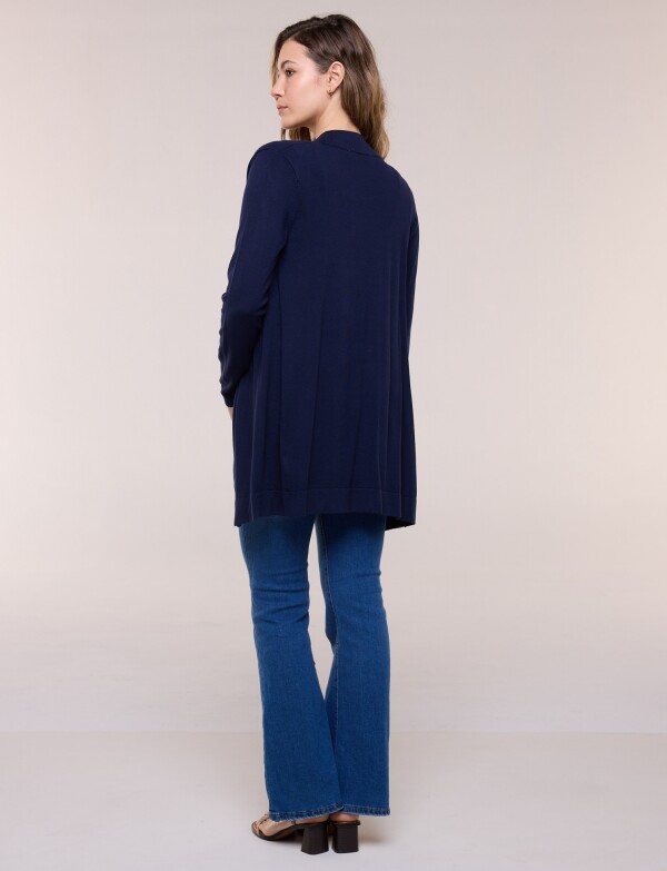 Cardigan Liviano Abierto AZUL