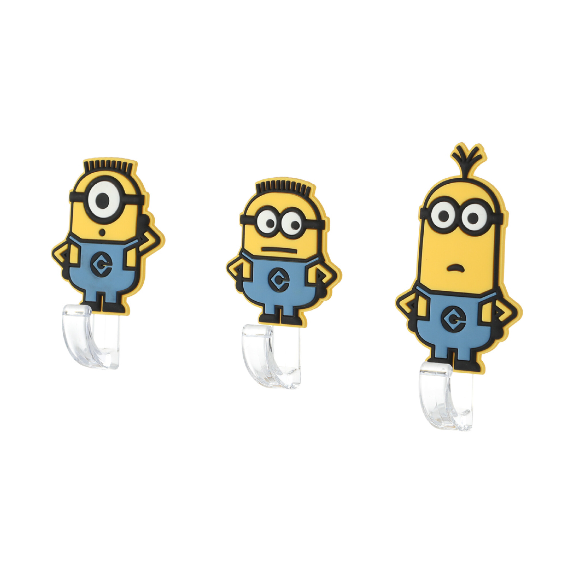 Perchas adhesivas 6 pcs — Miniso Uruguay