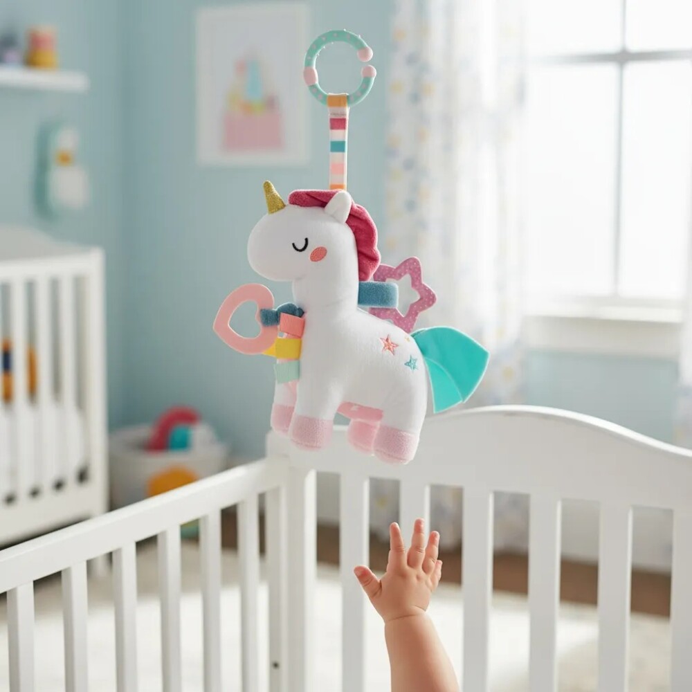 Colgante musical y mordillo BUBA magic UNICORNIO MAGIC