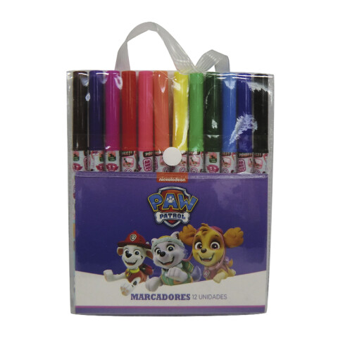 Pack x 12 Marcadores Paw Patrol U