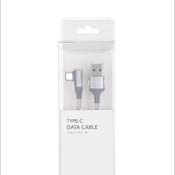 Cable de datos micro USB gris
