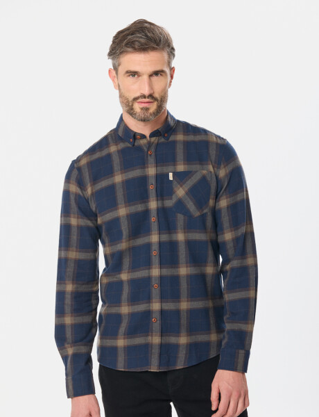 CAMISA DE VIYELA Verde