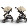 Coche de bebé Bebesit Travel System Jumbo con Baby Silla Gris